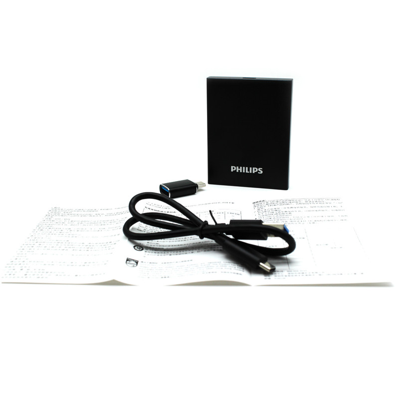 اس اس دی اکسترنال فیلیپس مدل FM51PS051S ظرفیت 512 گیگابایت رابط USB 3.2 Gen2