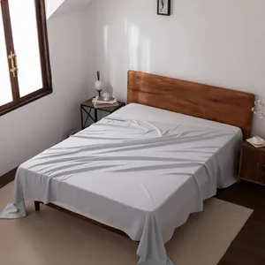 ملحفه فیلور آدنو مدل Plain کد FI37 دونفره سایز 240x240 سانتی‌متر