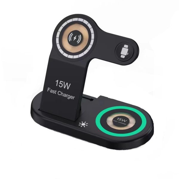 شارژر رومیزی بیسیم مدل 4in1-H50