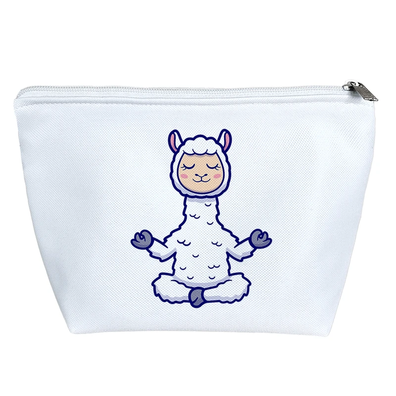 کیف لوازم آرایش دخترانه خندالو مدل لاما و یوگا کد 3494