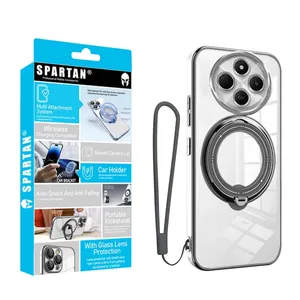 Spartan Ring Stand Strap Cover For Xiaomi Redmi A4 / Redmi 14C / Redmi 14R / Poco C75