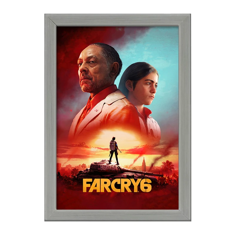 تابلو خندالو طرح فار شیش فارکرای کد 30692