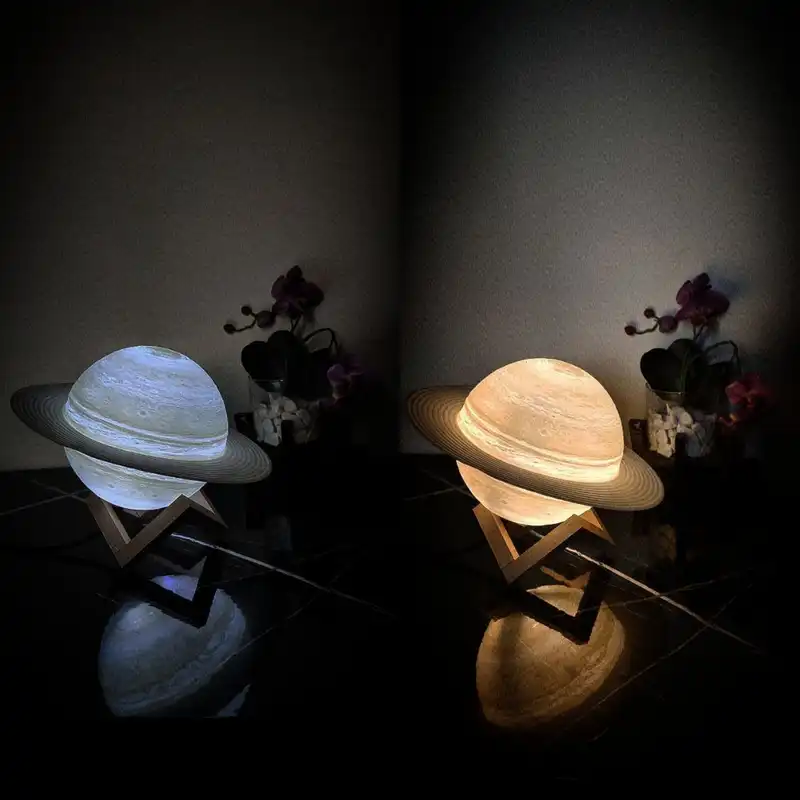 آباژور رومیزی مدل سیاره زحل medium