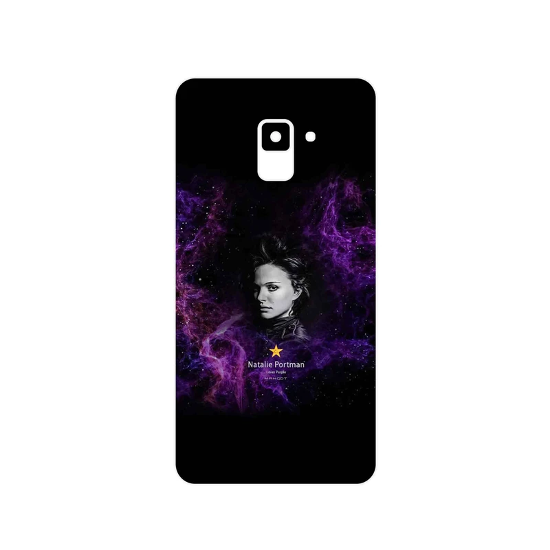 برچسب پوششی ماهوت مدل Natalie Portman مناسب برای گوشی موبایل سامسونگ Galaxy A8 Plus 2018