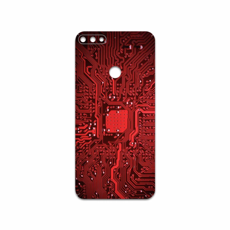 برچسب پوششی ماهوت مدل Red Printed Circuit Board مناسب برای گوشی موبایل آنر 7C