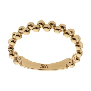 انگشتر طلا 18 عیار زنانه مدیسا مدل R6006-55