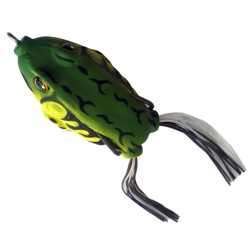 طعمه ماهیگیری مدل قورباغه مصنوعی ژله ای دم ریشی ZE