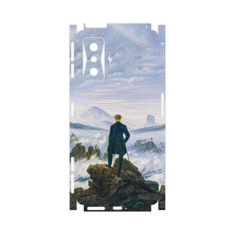 برچسب پوششی ماهوت مدل Wanderer above the Sea of Fog-FullSkin مناسب برای گوشی موبایل شیائومی Redmi K50 Gaming