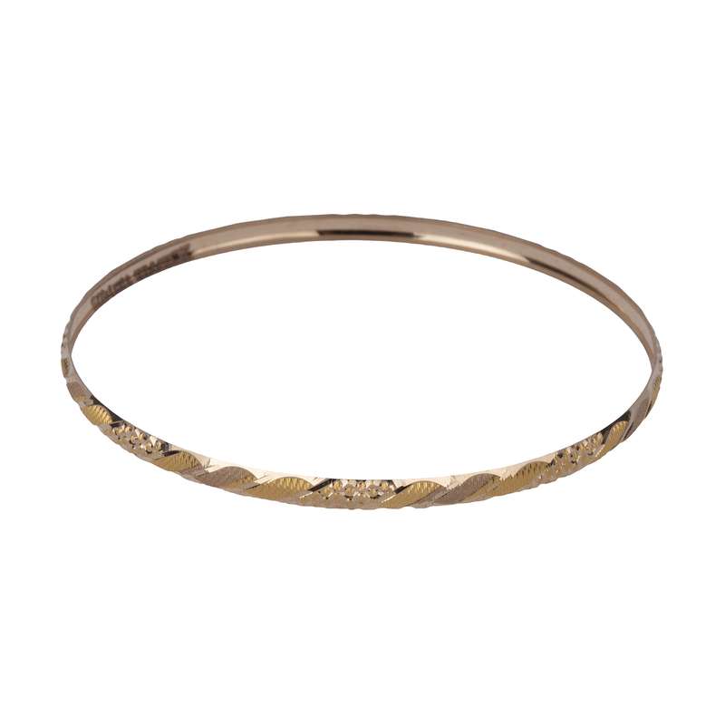 النگو طلا 18 عیار زنانه مدل AL42-G-2