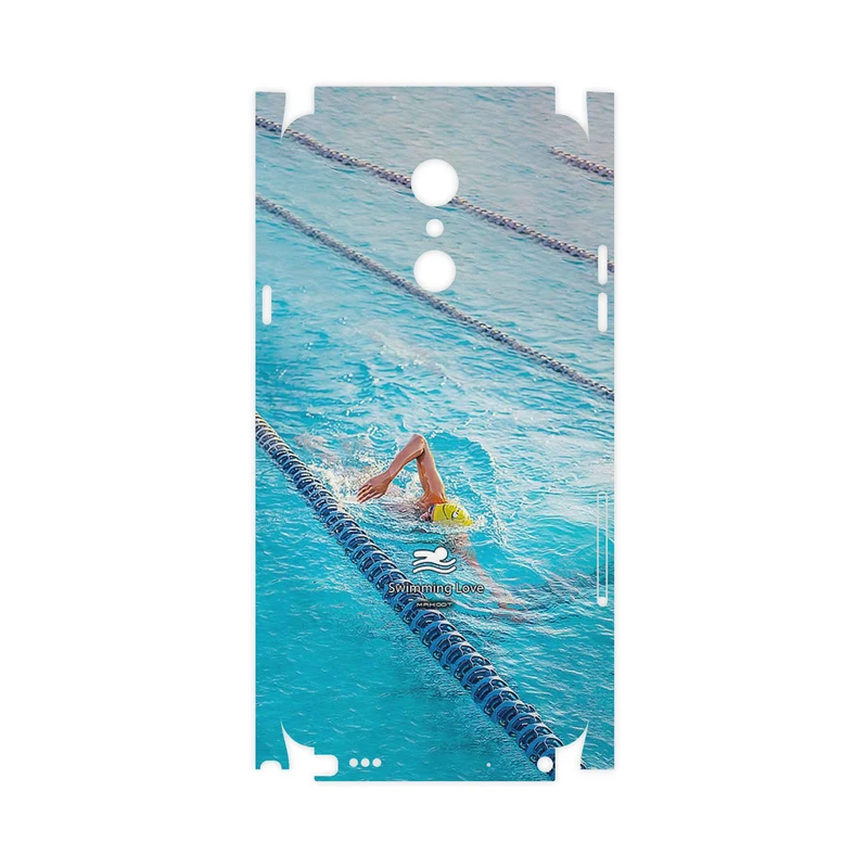 برچسب پوششی ماهوت مدل Swimming-FullSkin مناسب برای گوشی موبایل ال جی Q Stylus