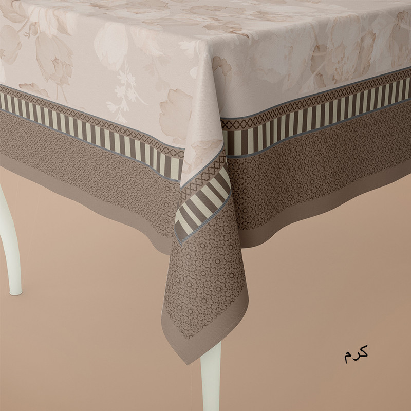 رومیزی پرلا مدل شقایق 260