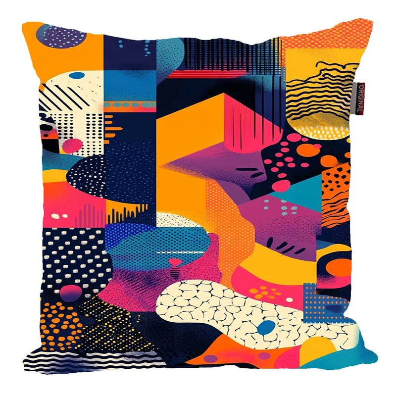 کوسن پاد آفرین مدل فانتزی رنگی مدرن کد 2125