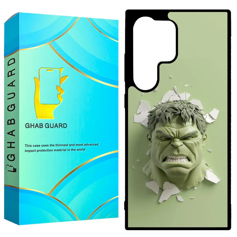کاور قاب گارد طرح هالک مدل GCHPD24U مناسب برای گوشی موبایل سامسونگ Galaxy S24 Ultra 5G