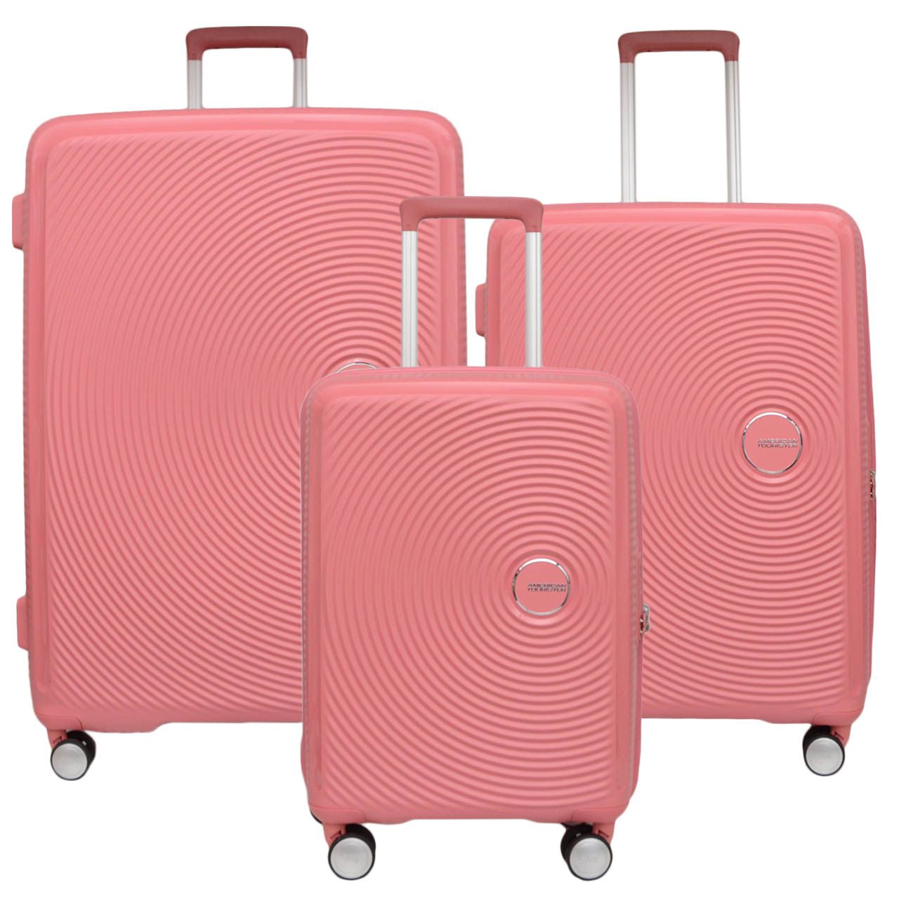 مجموعه سه عددی چمدان امریکن توریستر مدل CURIO AO8 -  - 4