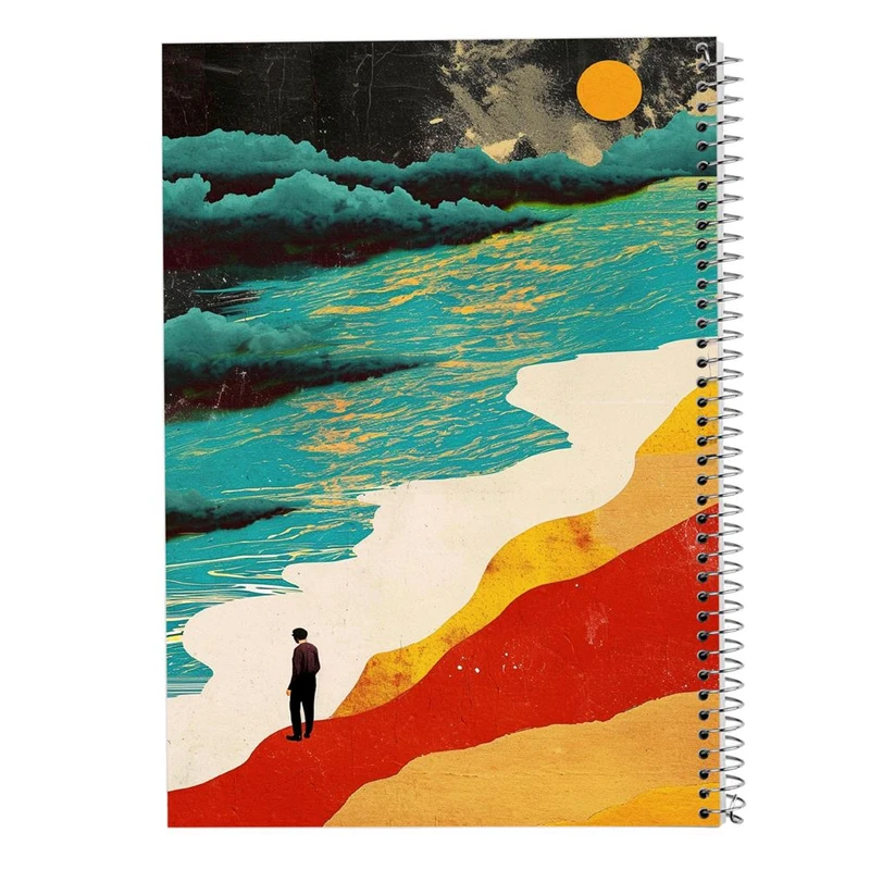 دفتر نقاشی 50 برگ مدوپد مدل ماه کد DF15464