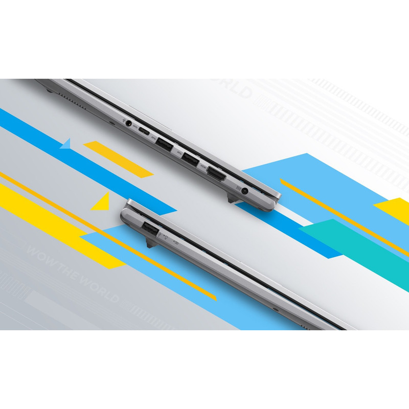 عکس لپ تاپ 14 اینچی ایسوس مدل Vivobook 14 X1404VA-I512256-i5 1334U-12GB DDR4 3200MHz-512GB SSD-TN - کاستوم شده — زاویه و جزئیات 11
