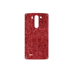 MAHOOT Fabric Texture 4 Cover Sticker for LG G3 Beat