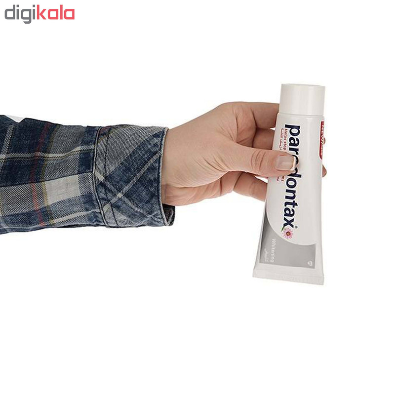 خمیر دندان پارودونتکس مدل Whitening حجم 75 میلی لیتر