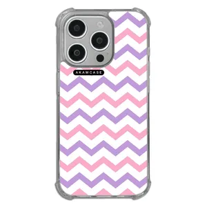 AKAM AMCWTA15PRO-PASTEL PATTERN16 Cover For Apple iPhone 15 Pro