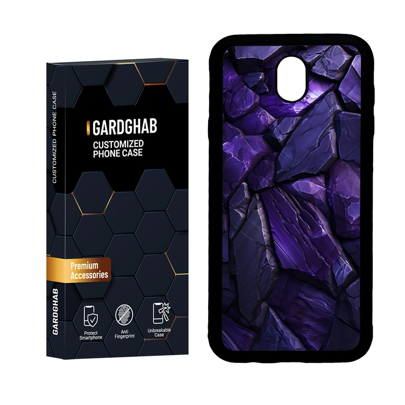 کاور گارد قاب مدل دور ژله ای ساده مناسب برای گوشی موبایل سامسونگ Galaxy J7 Pro