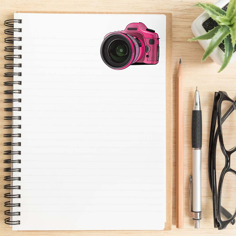 استیکر لپ تاپ کارنیکا طرح دوربین مدل camera-2222099 مجموعه 2 عددی