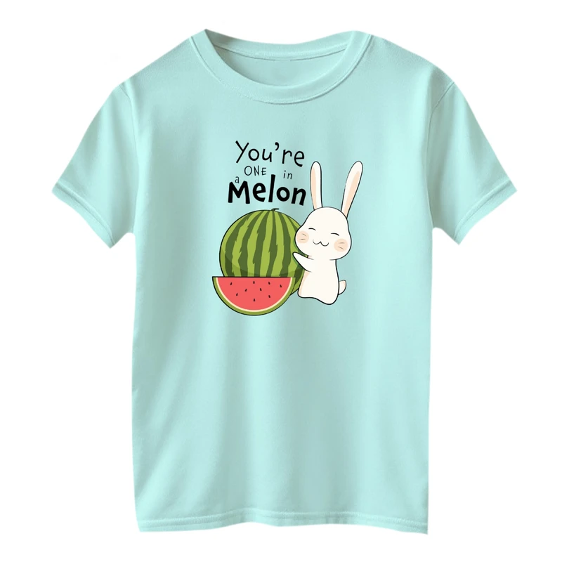 تی شرت آستین کوتاه بچگانه مدل خرگوش یلدایی کد 3