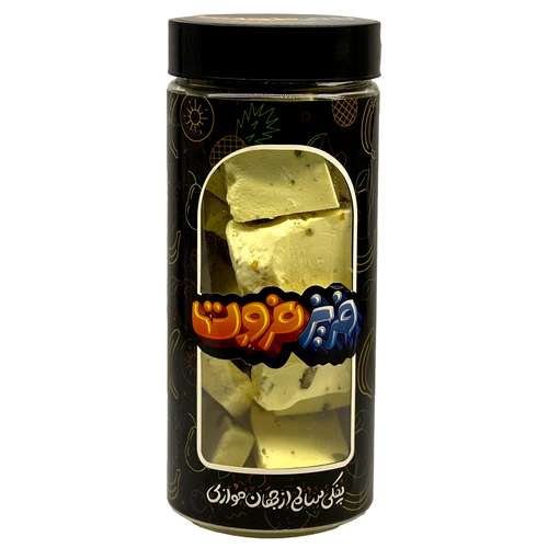 بستنی خشک پفکی زعفران پسته فریزفروت - 160 گرم