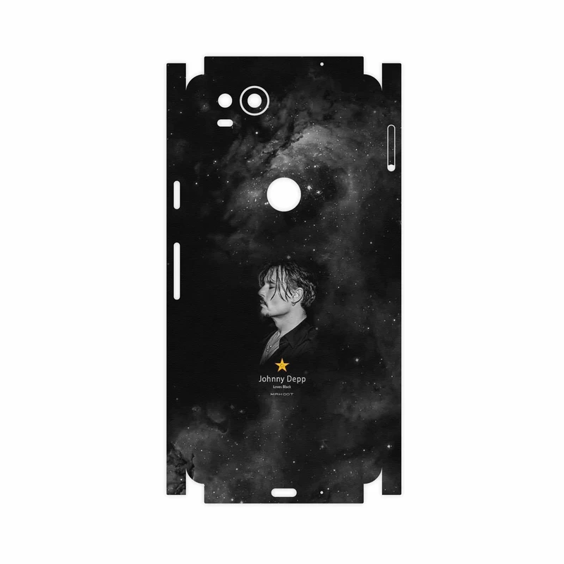 برچسب پوششی ماهوت مدل Johnny Depp-FullSkin مناسب برای گوشی موبایل گوگل Pixel 2