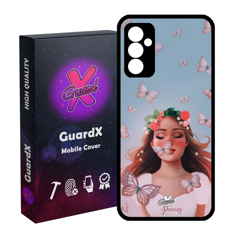 کاور گارد ایکس طرح Girl مدل Glass10380 مناسب برای گوشی موبایل سامسونگ Galaxy A15 4G / A15 5G