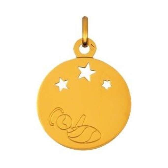 آویز گردنبند طلا 18 عیار زنانه قیراط طرح ستاره کد GH2493