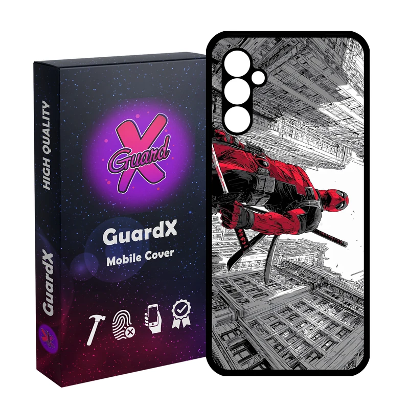 کاور گارد ایکس طرح Deadpool مدل 11081 مناسب برای گوشی موبایل سامسونگ Galaxy A24/A24 4G/M34 5G