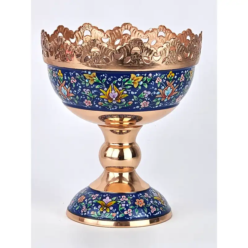 آجیل خوری مسی مدل اسلیمی کد A11