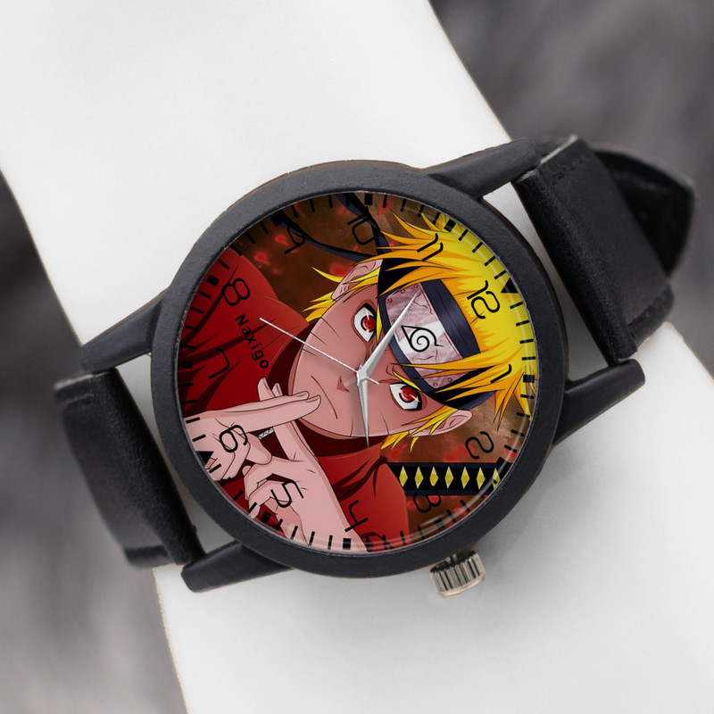 ساعت مچی عقربه ای ناکسیگو مدل ناروتو کد LF6799