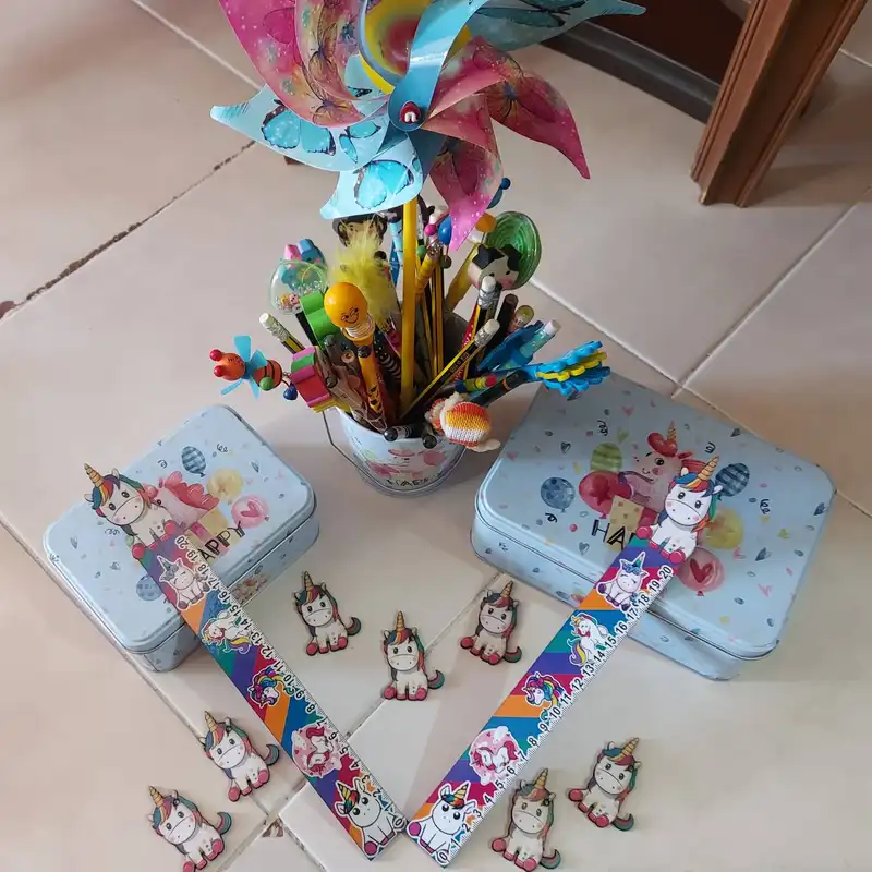 خط کش 20 سانتی طرح اسب تک شاخ کد Unicorn