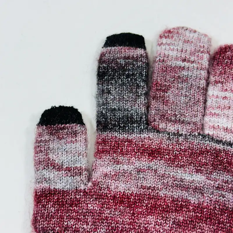 دستکش بافتنی مدل 38020 رنگ قرمز