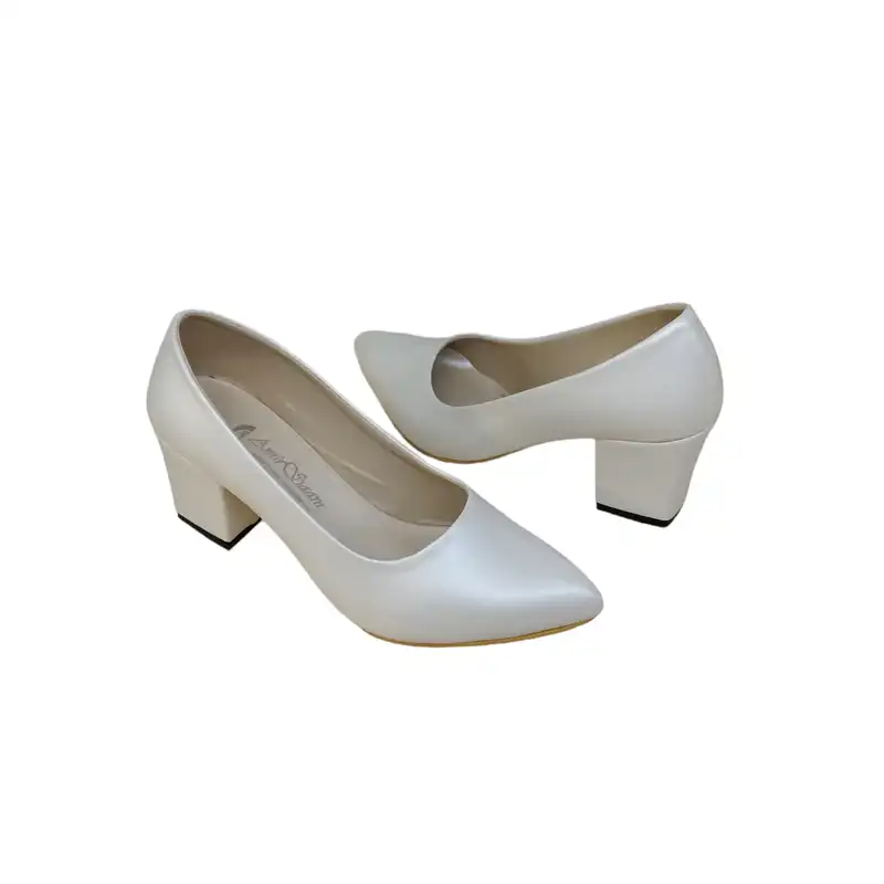 کفش زنانه مدل ZPO 13 SH  بیاله رنگ شیری