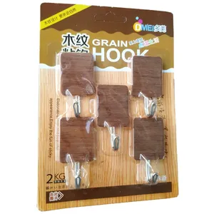 قلاب آویز حوله Grain Hook طرح چوب بسته 5 عددی