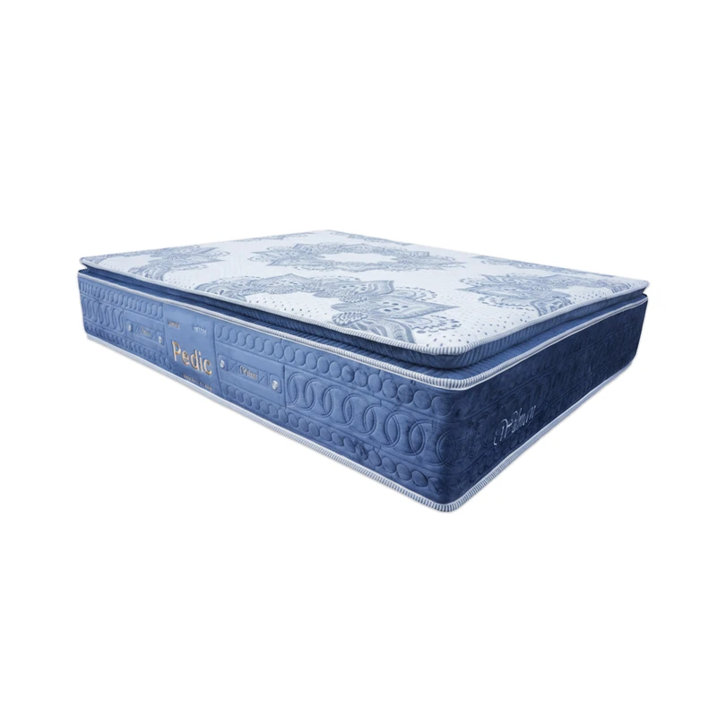 تشک طبی فنری ویلمن مدل پد دار Pedic دو نفره سایز 160 × 200 سانتی متر