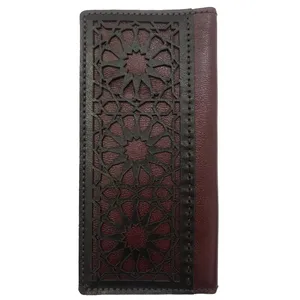 کیف پول چرمی مدل اسلیمی کد N110