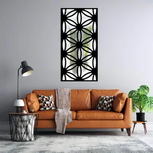 آینه پلکسی گلاس طرح اشکال هندسی کد 02