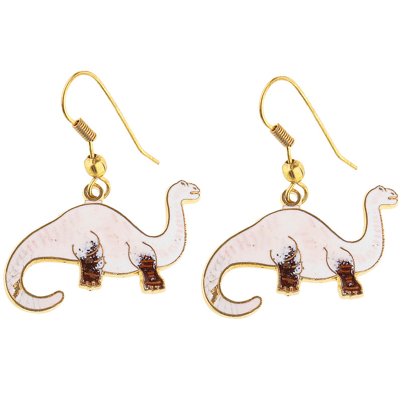 گوشواره دخترانه مدل دایناسور گوشواره دخترانه مدل دایناسور