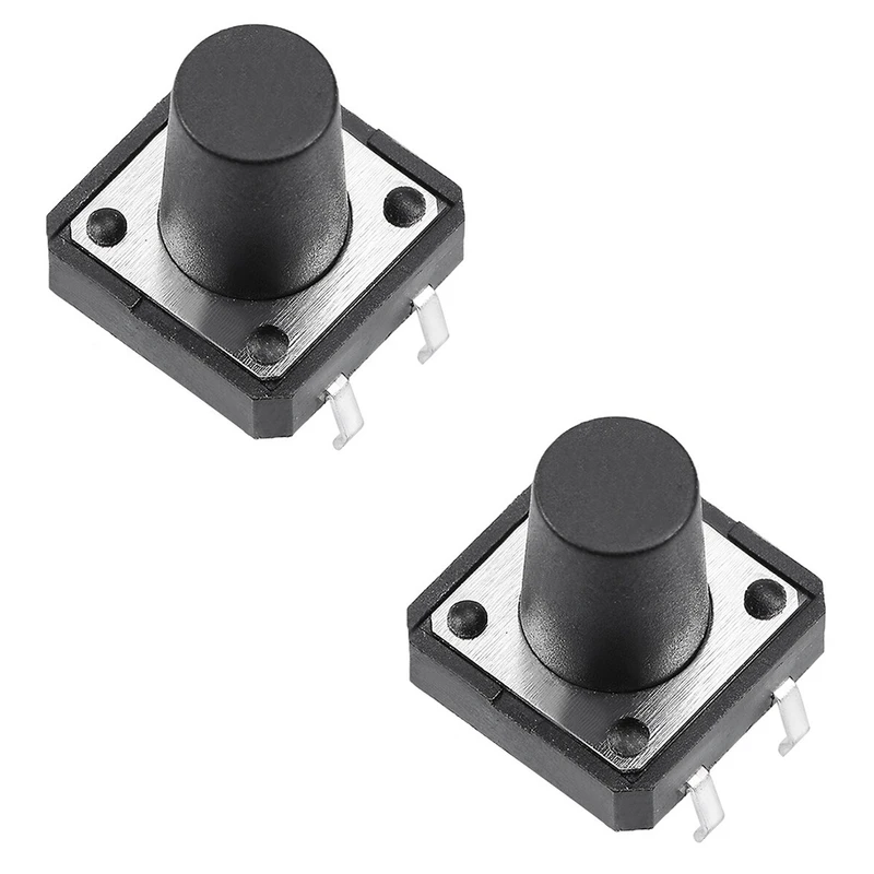 میکرو سوئیچ مدل Vertical-12×12×11-4P بسته 2 عددی