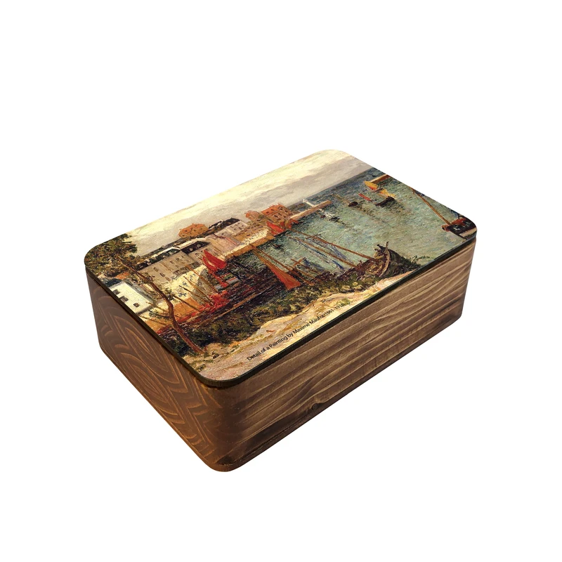 جعبه هدیه چوبی آزاکو مدل BR3-004