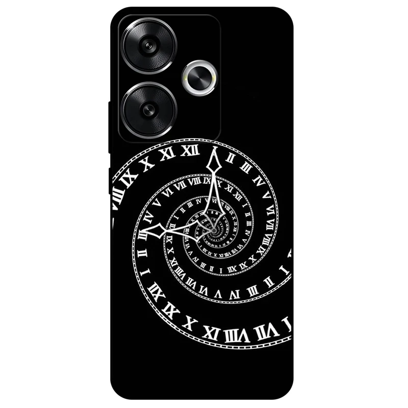 کاور مگافون طرح ساعت مدل 8160 مناسب برای گوشی موبایل شیائومی Poco F6  