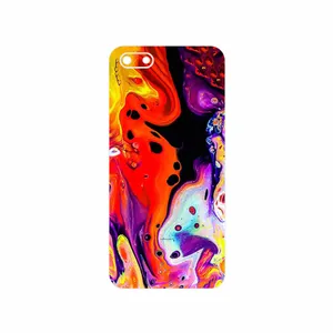 MAHOOT Abstract Oil Art Cover Sticker for Huawei Y5 Prime 2018