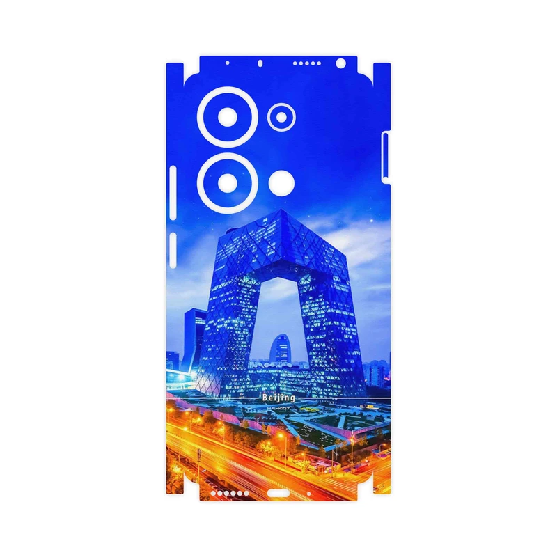 برچسب پوششی ماهوت مدل Beijing city-FullSkin مناسب برای گوشی موبایل شیائومی Redmi Note 13 Pro 4G