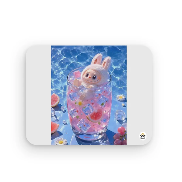 ماوس پد شادیت مدل لبوبو کد 05 سایز 24*19 سانتی متر