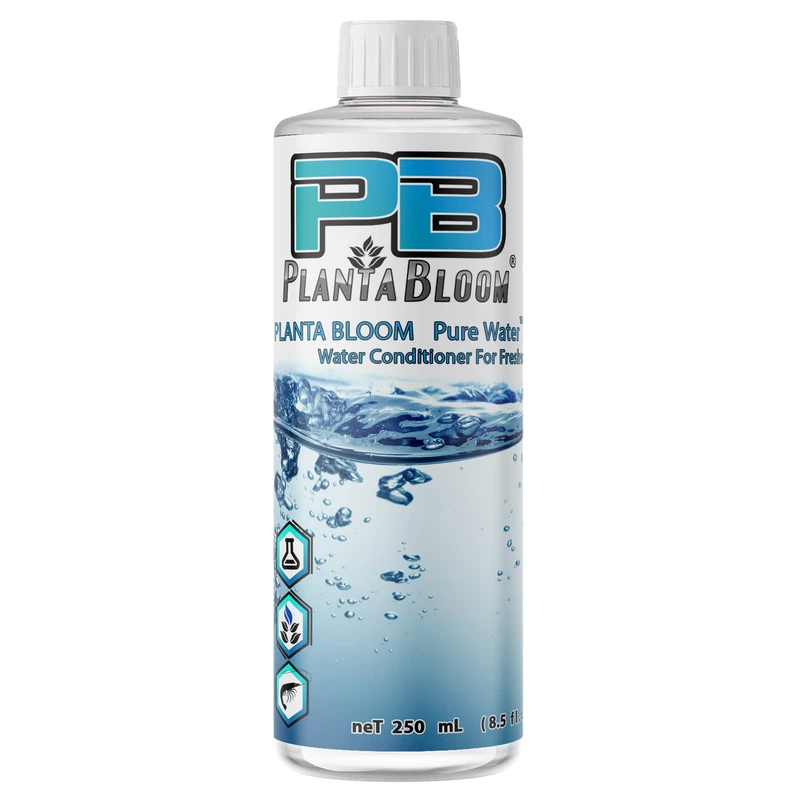 محلول آماده ساز آب آکواریوم پلانتا بلوم مدل Pure Water حجم 250 میلی لیتر