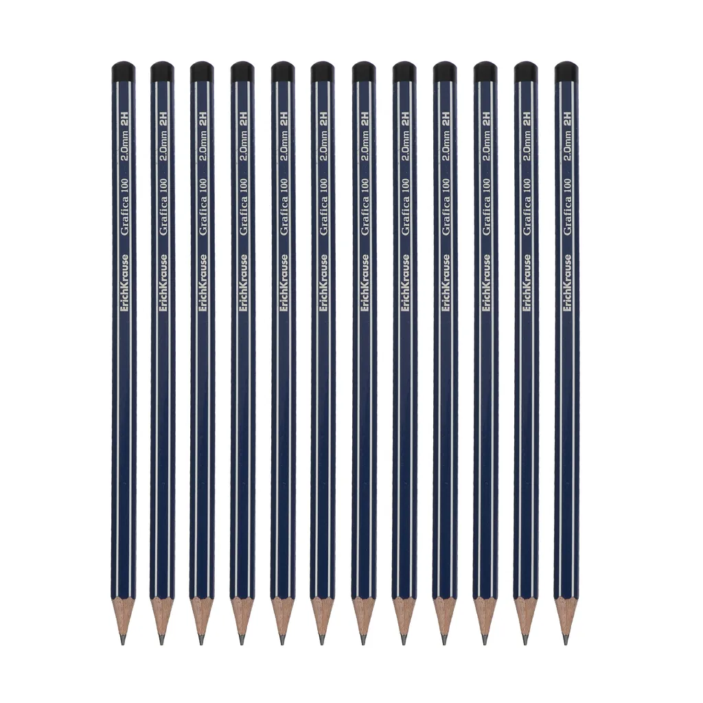 مداد مشکی اریک کراوزه مدل grafica 100 کد 32849 بسته 12 عددی