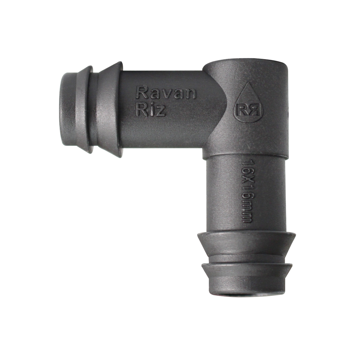 زانویی لوله آبیاری روان ریز مدل RR-1616 بسته 3000 عددی